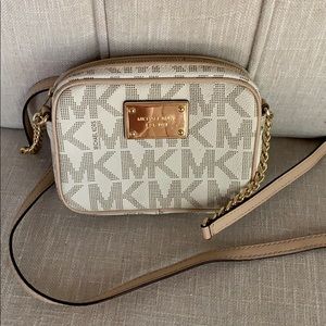 Michael Kors Small Monogrammed Crossbody Bag